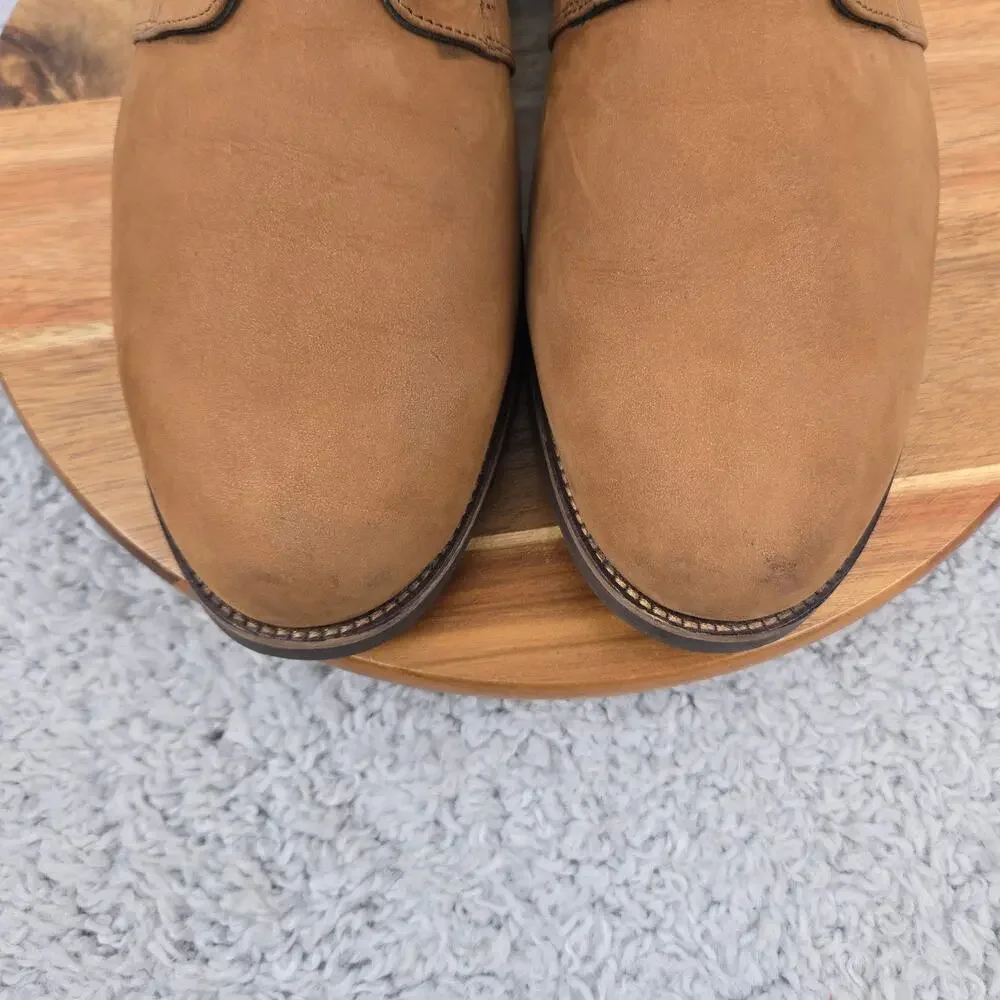 Nisolo Mens 13 Everyday Chukka Brown Leather Casual Lifestyle Daily Ankle Boot